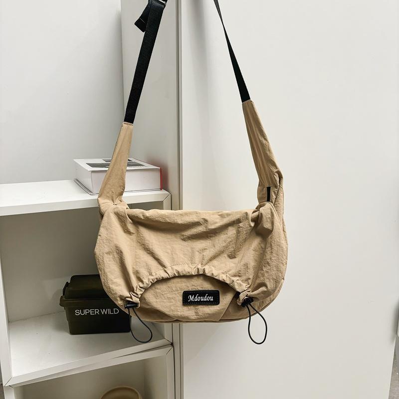 Lässige Vielseitige Nylontuchtasche Damen Tide Leicht Und Schlicht Umhängetasche mit Großem Fassungsvermögen Pendler-Schultertasche