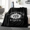 1pc Supernatural IDJITS Soft Warm Throw Blanket Nap Blanket For Couch Sofa Office Bed Camping Travel,Comfortable