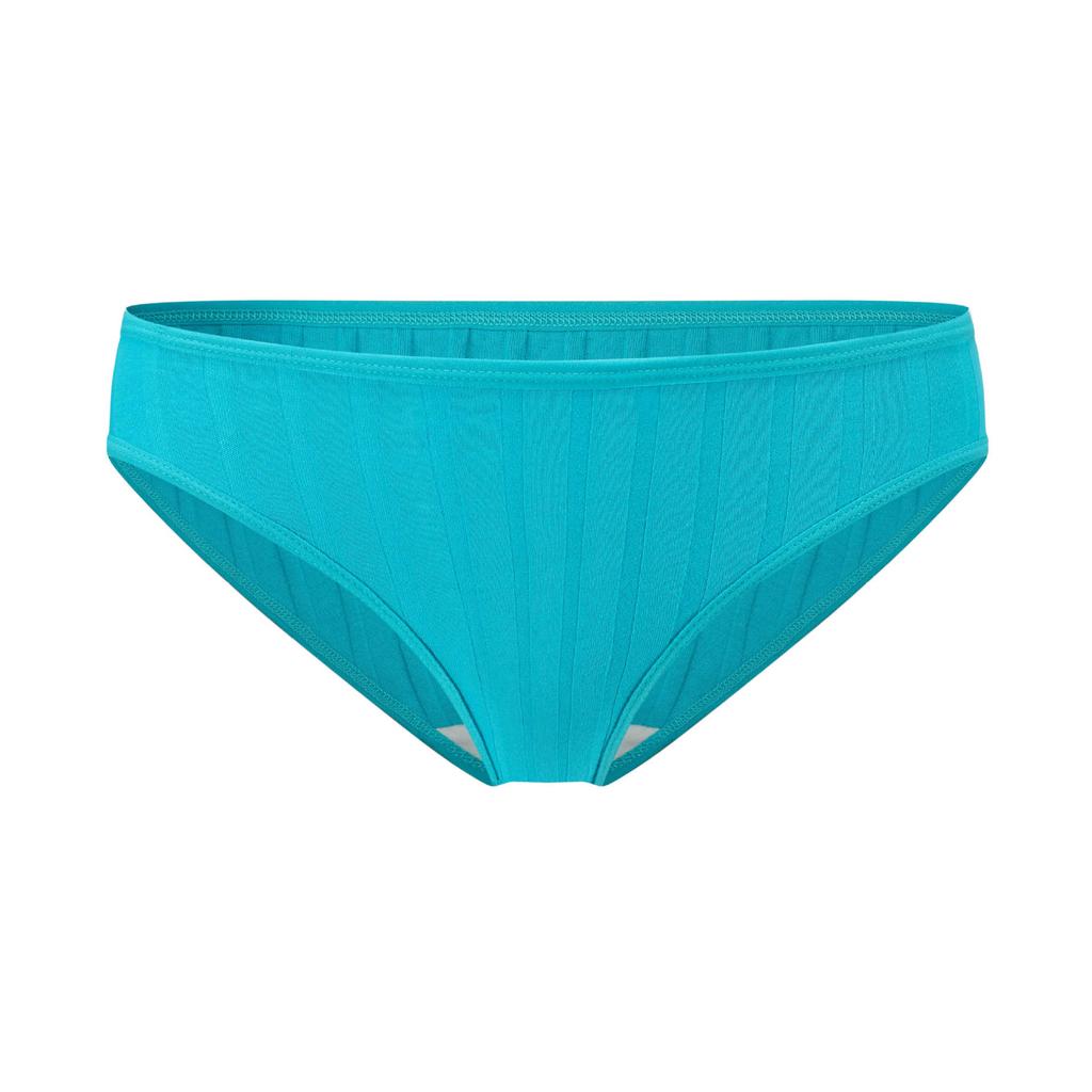 Damen Frühling und Sommer Neu Baumwolle Einfarbig Fadenlift Hüfte Tiefsitzender Slip