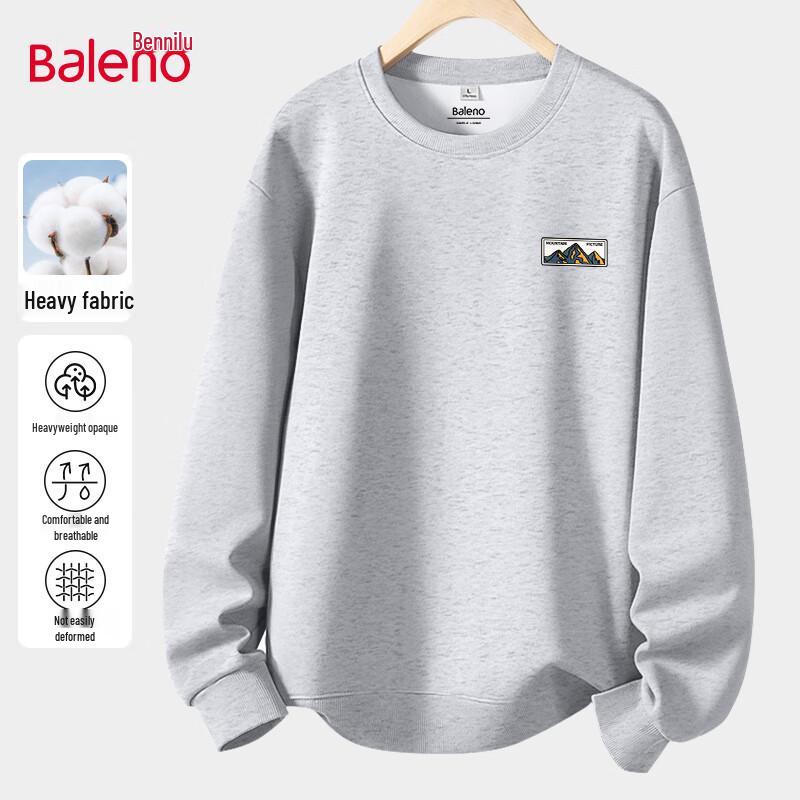 Baleno Men's Round Neck Loose Fit Sweatshirt