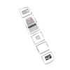 Silver Driving Mode Button Sticker Trim For BMW FOR X5 X6 F15 F16 2014-2018 LHD Button Switch Button Decoration