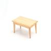 Miniature 1/12 Dollhouse Wooden Table Simulation Chair Table Furniture Toys Doll House Decoration