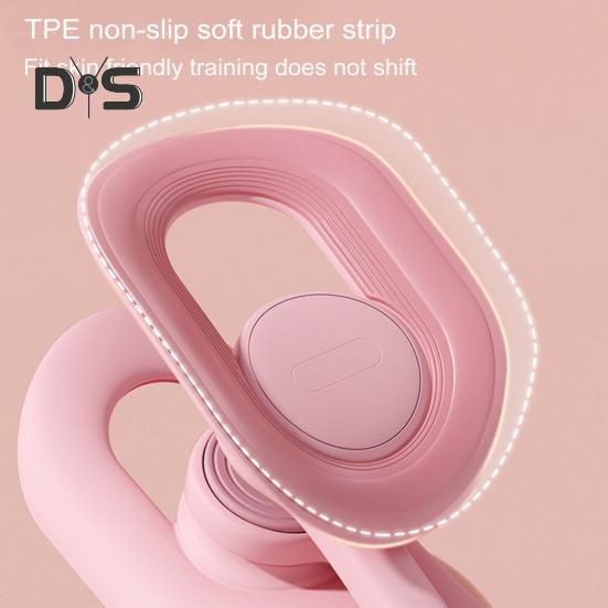 Thigh Master with Counter Pelvic Floor Muscle Trainer Portable Women Inner Thigh Leg Hip Exerciser Toner Home Gym Workout Fitness Equipment