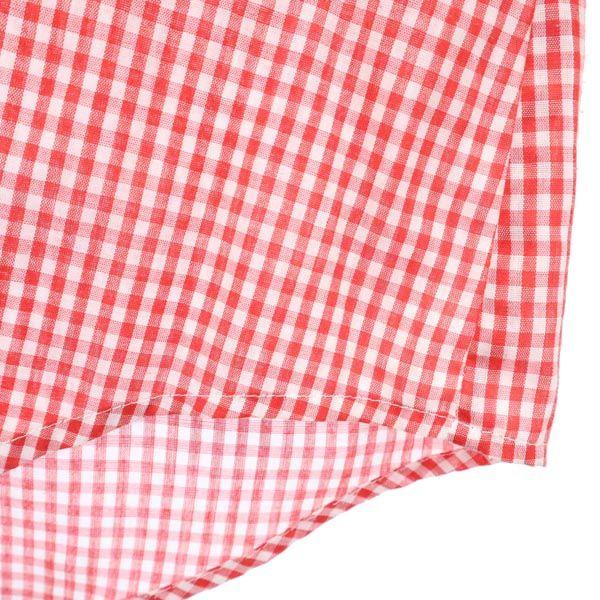 RockMount 70s Made in USA Vintage Gingham Check Pattern Long sleeve Western shirt Men's Used