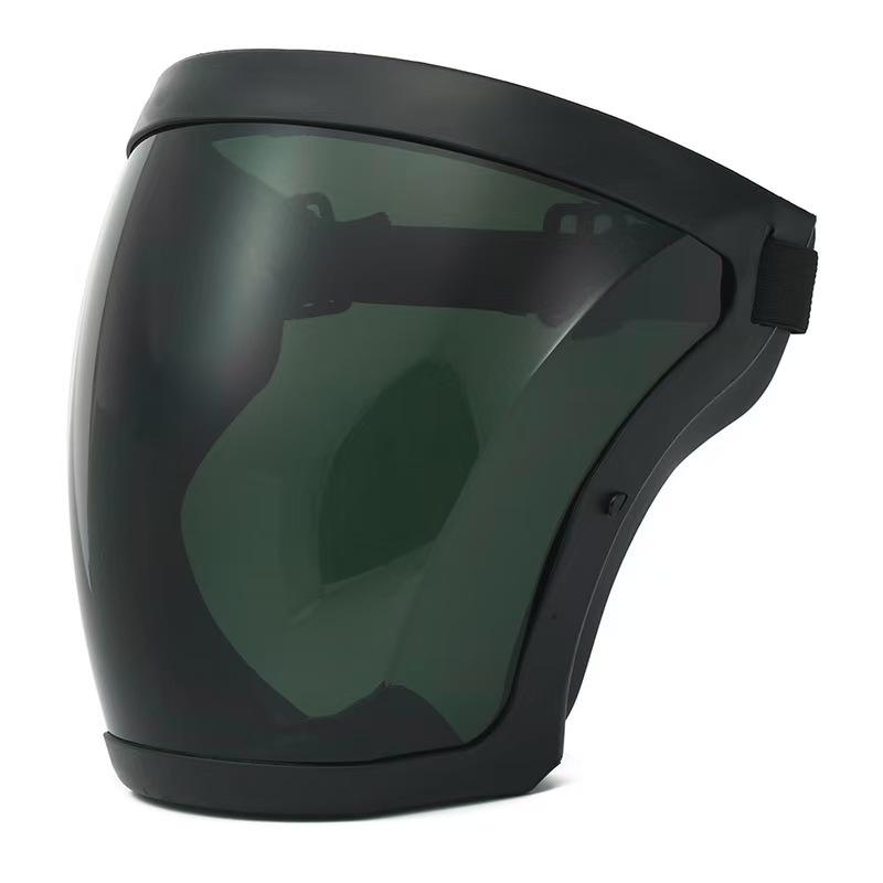High-Definition Transparent Anti-Droplet Dustproof Protective Face Shield Goggles for Cycling