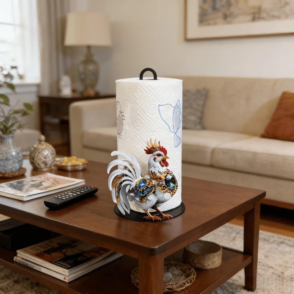 Lustiger Rollenpapierhandtuchhalter Taschentuchständer Vertikales Serviettenregal Taschentuch-Aufbewahrungsregal Esstisch