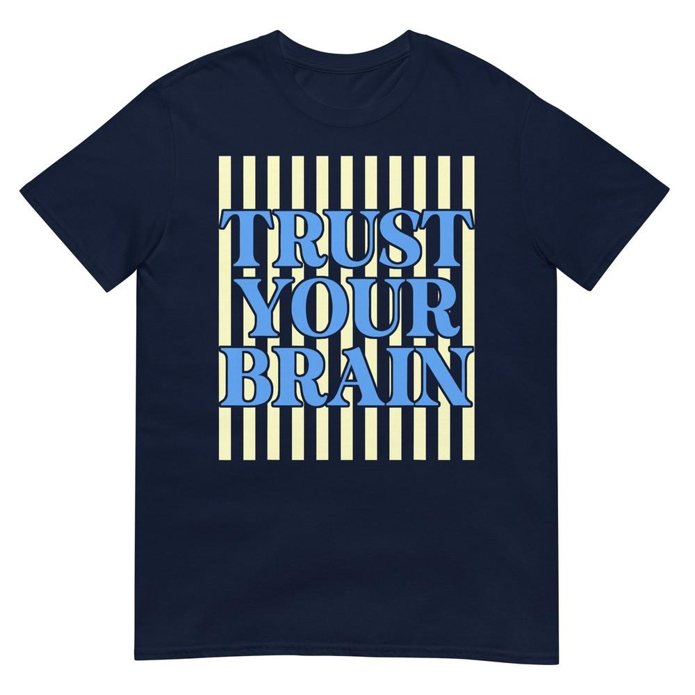 Test Day Teacher Matching State Stripes Trust Your Brain Tshirt S