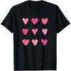 Hearts For Women And Girls For Her Cute Valentine's Day Cotton Men T Shirt