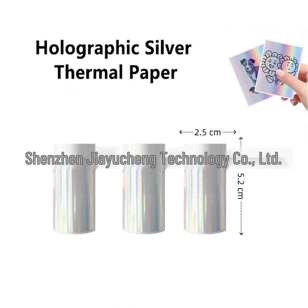 Kreatives, farbenfrohes, holografisches, laser-thermisches Etikettenpapier für den Druck von Kinderkameras