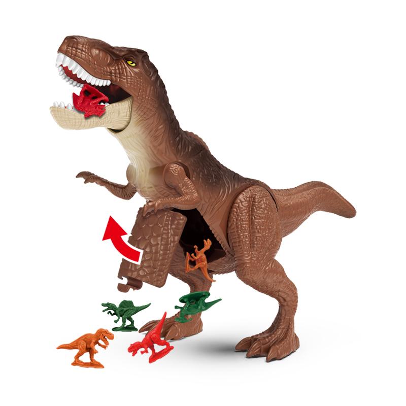 

Jurassic World Dinosaur Animals Model Action Figure Tyrannosaurus Rex Hunting Game Children Kid Toy Boy Birthday Gift Poseable Articulated Scale