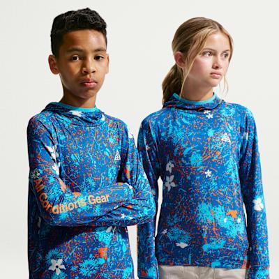 Nike Kids T Shirts Hooded Moderate M