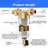 Pre-filter Household Whole House Central Water Purifier Household Tap Water Pipe Filter Large Flow Backwashing
