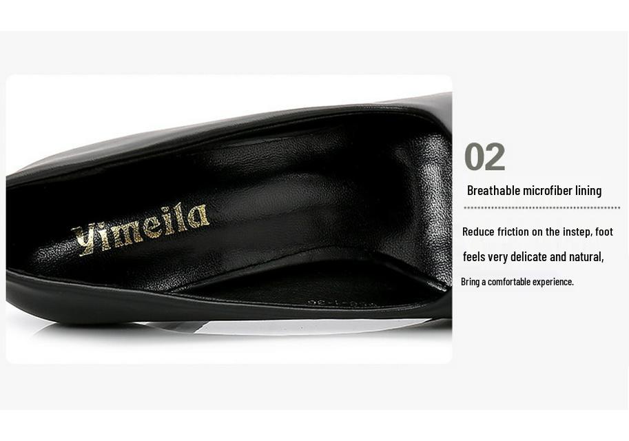 Peep-Toe Stiletto High Heels with Waterproof Platform - Matte Leather Women's Shoes for Banquets