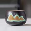 Zhuangluhuapin Guochao Hand-Painted Ceramic Tea Cup