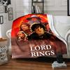 1pc The Lord of The Rings Flannel Blanket Soft Warm Throw for Home, Office, Travel, All-Season Cozy Bedding GiftL1268