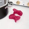 2pcs Silicone Kitchen Pot Clip Anti Scald Non-slip Handle Cover Creative Cooking Oven Glove Pot Clip Kitchen Gadgets Bowknot