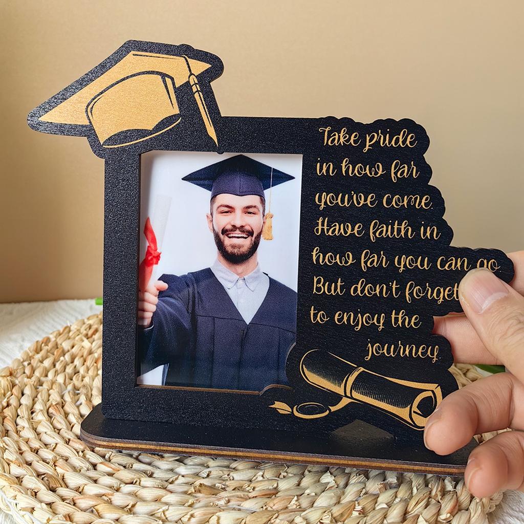 Three Dimensional 2025 Graduation Season Wooden Holiday Decoration Ornaments Graduation Season Gifts