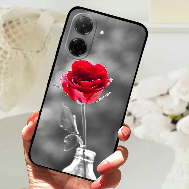 Phone Cases For Poco C71 4G Bumper Soft TPU Back Cover Case For Xiaomi Redmi A5 4G Cartoon Animal Shockproof Silicone Funda Capa