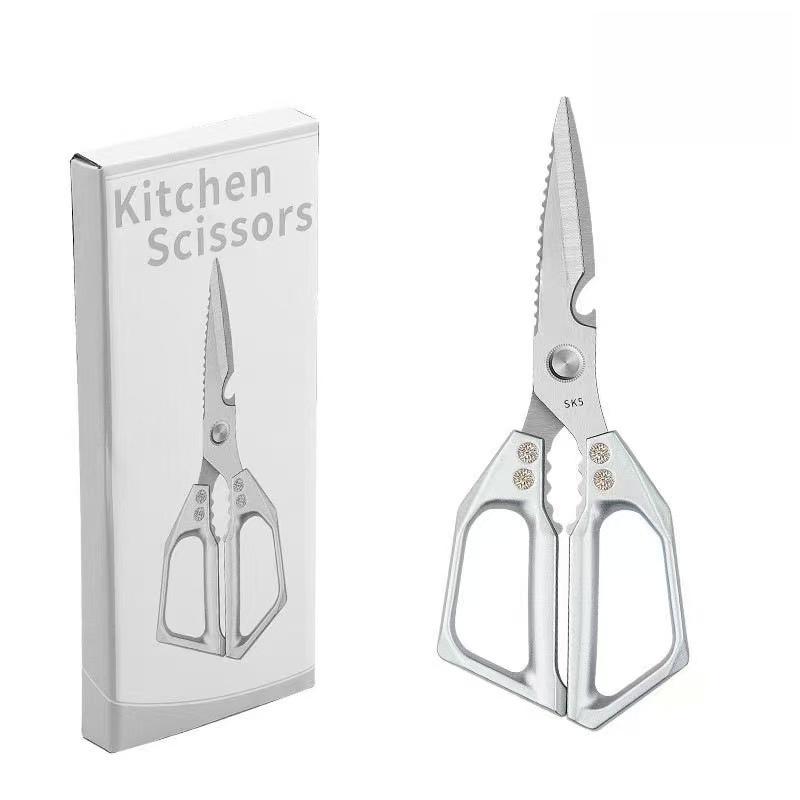 Japanese SK5 Premium Stainless Steel Multi-Functional Kitchen Scissors Strong Chicken Bone Cutting Home Use5