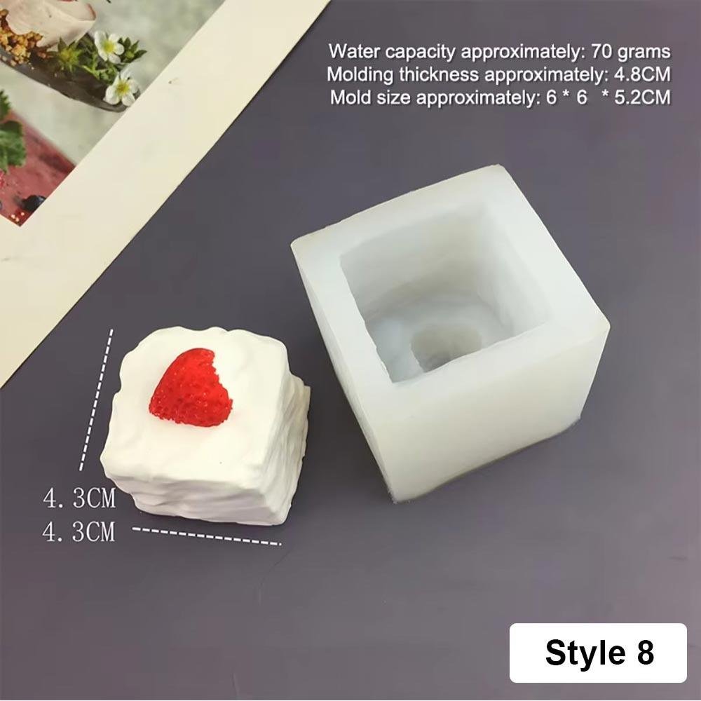 1Pcs Animal Bunny Kitten Silicone Mold Multifunctional Cute Candle Mold Cartoon Baking Mould