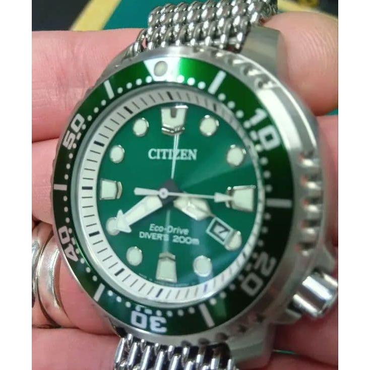 Used CITIZEN Promaster Date Green