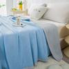 Air Condition Thin Blanket Summer Quilt Cover Cool Summer Cotton Quilt King Size Lace Free Shipping Down Blue Bedding Set Washed