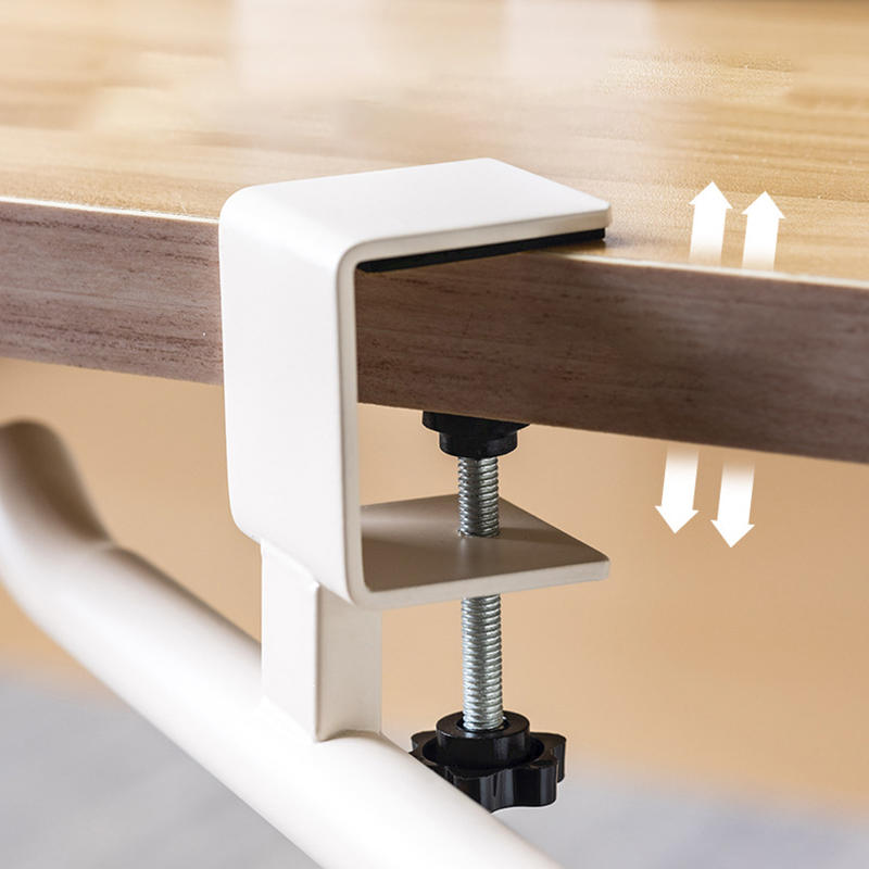Desk Mount Headphones Holder Adjustable Table Hanger for Bag Purse Table Hanger Hook Clamp-On Under Desk Headphone Hanger Space Saving for Office Home