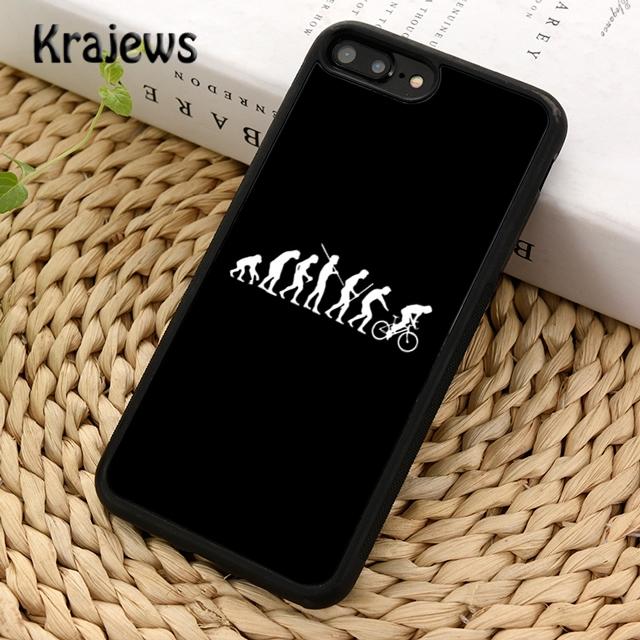 

Krajews Sport Bike Cycling art Silicone Soft Phone Case For iPhone 17 Air 16 15 14 plus 11 12 13 pro max coque Fundas iPhone 13