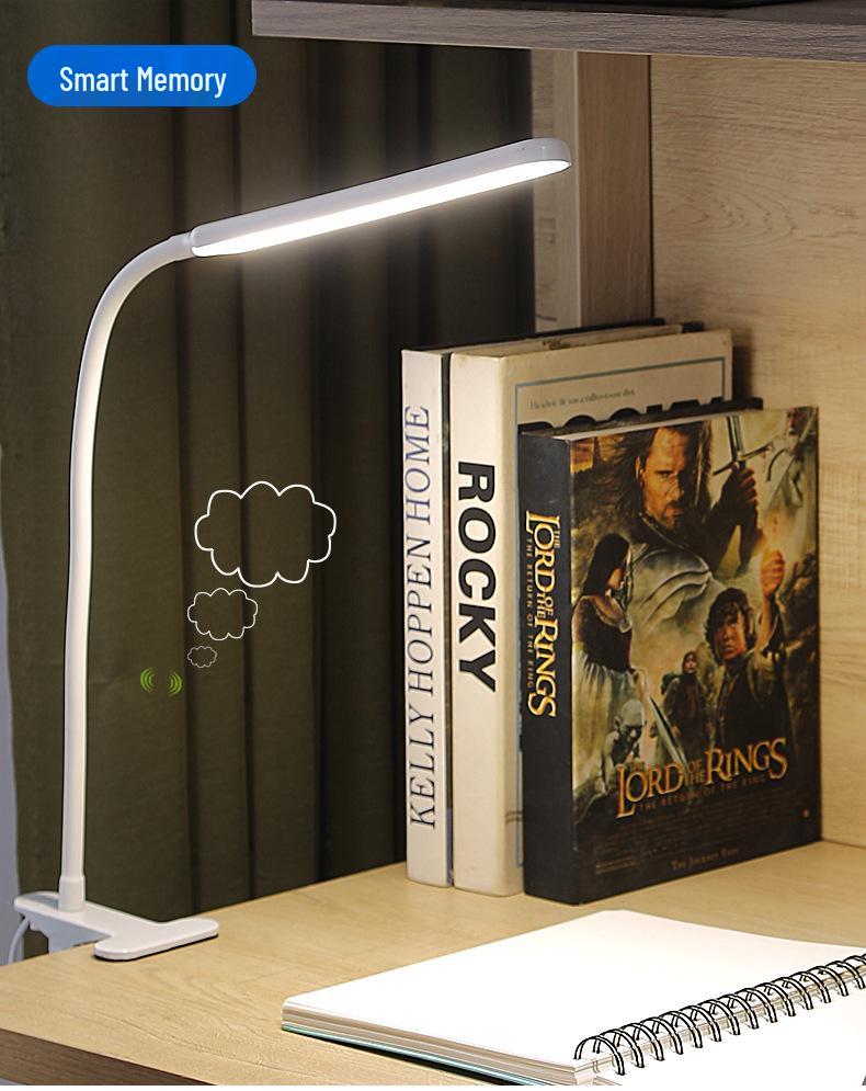 USB LED Clip-On Eye Protection Desk Lamp for Reading and Writing (Customizable)