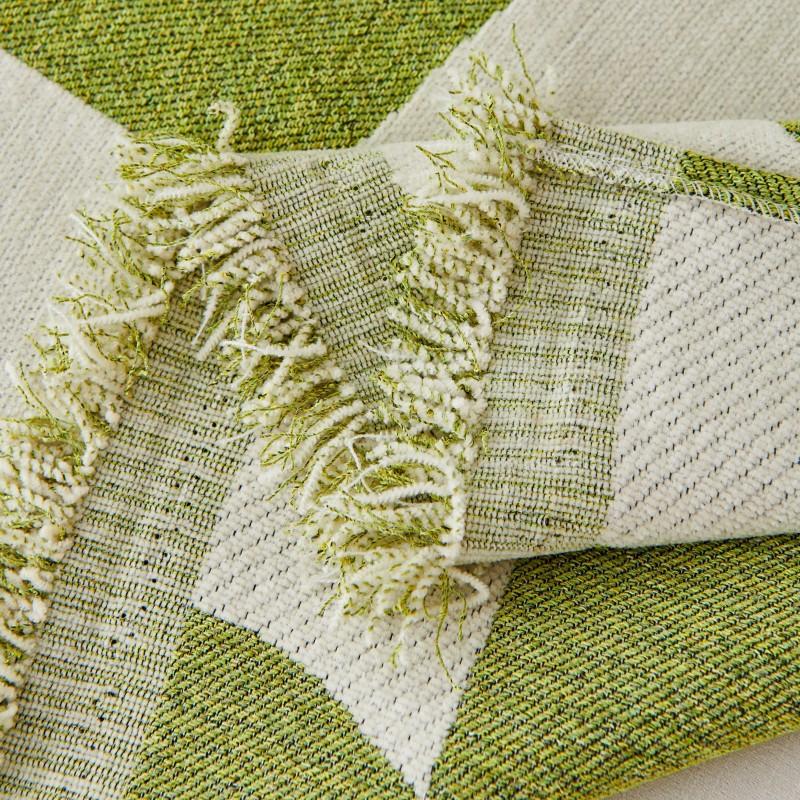 Checkered Simple Sofa Cushion, Universal Sofa Cover for All Seasons, Non-slip Sofa Cover Blanket, Dust-proof Lazy Large Sofa Towel