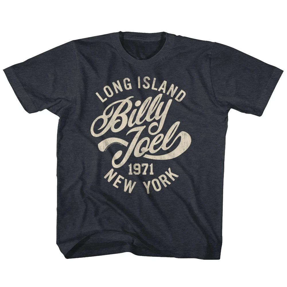 Billy Joel Long Island New York 1971 Youth T Shirt 2T-YXL Soft Rock Music 2XL