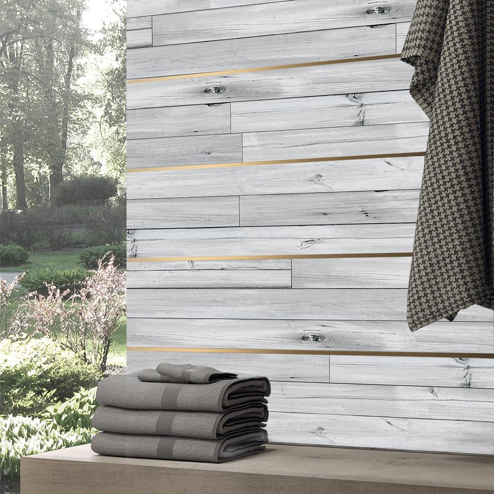 3M Waterproof Wood Vinyl Wallpaper Roll Self-adhesive Bedroom Kitchen Cabinet Furniture Decor Wall Sticker PVC Wood Grain Film 20X300CM