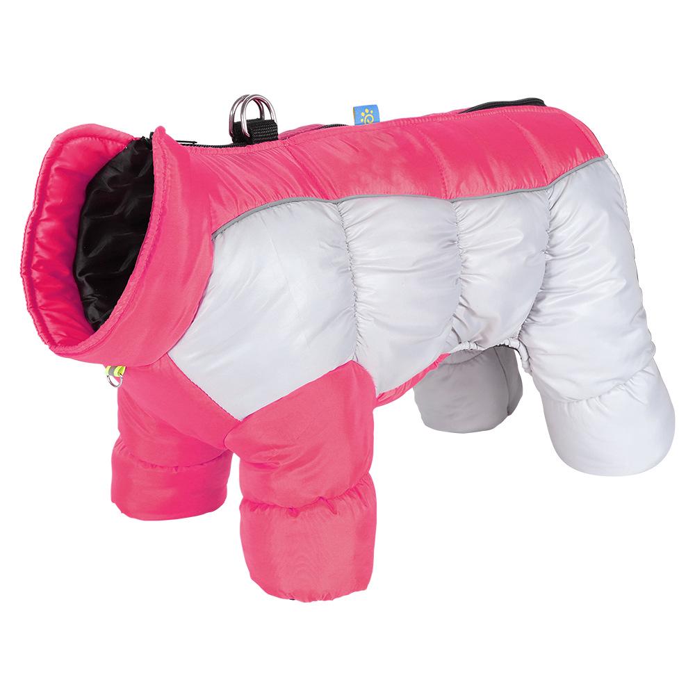 Waterproof Reflective Four-Legged Thickened Warm Dog Outfit for Small Dogs