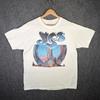 Maglietta Vintage Yes Taglia L Bianca Anni '90 Arte Astratta Union Band Tee 1991 Roger Dean