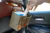 CrweanWcee Car Trash Car Storage Hanging Trash Small Item Passenger Soft Easy Convenient Stylish Can, Case, Type, Washable, Non-Tipping, Can,