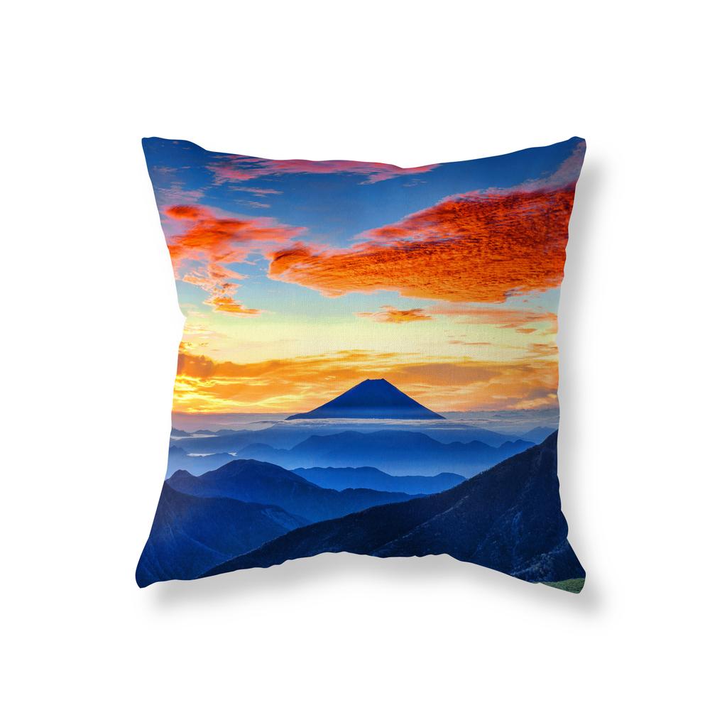 Volcanic Eruption Lava Landscape Throw Pillow Cover Sofa Decorative Pillow Cover Chair Cushion Cover Room Aesthetics Home Decor