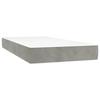 VidaXL Pocket Spring Bed Mattress 100x210 Cm Thickness 20 Cm Velvet,mattress,bed Mattress,mattress for Box Spring,4016