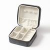 2 Layer Design Velvet Jewelry Box Soft Velvet Travel Jewelry Organizer Elegant Compact Portable Storage Case Travel Use
