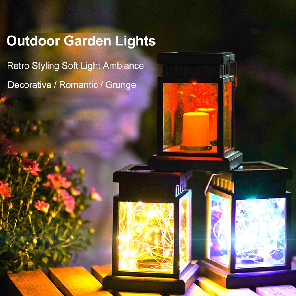 Solar Lights Garden Lights Night Lights Waterproof Pendant Lights With Hooks