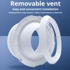 ABS Ball Outlet Diffuser with Round Collar and 360 Degree Air Direction Simple Installation for Duct or Wall Outlet Installation Use
