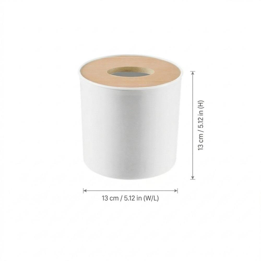 Wood, PP Tissue Box Holder Square Paper Towel Dispenser Kitchen Storage Organizer  Home Use