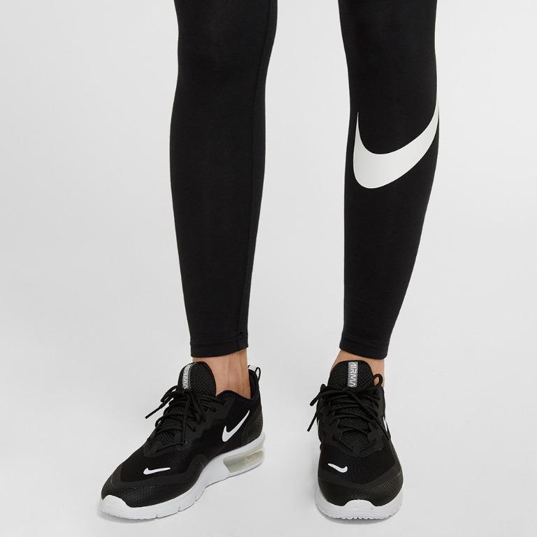 Nike Comfortable Elastic Running Training Fitness Pants Women Bottoms Black DD7105-010