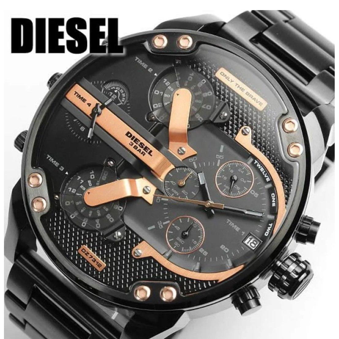 Used DIESEL DZ7312 Unused new Watch Diesel