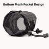 Portable Backpack Strap Pouch Drawstring Shoulder Strap Hanging Bag Water Bottle Holder  Hiking