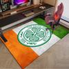 Cel-tic Football Club Crest Printed Area Rug for Office, Chair Rug, Decorative Carpet Floor Mat, Large Size Fan gifts Christmas gifts