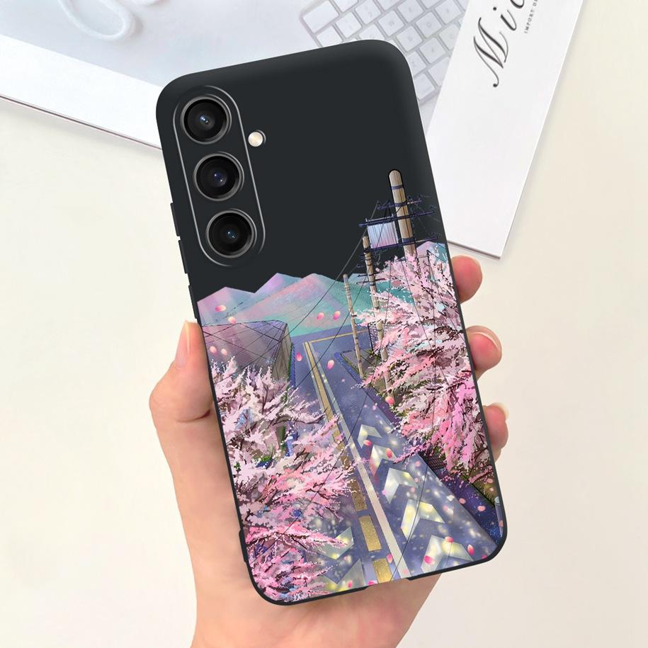 For Samsung A25 5G 2023 Case SM-A256B Cute Astronaut Duck Slim Soft Silicone Back Phone Cover For Samsung A55 A35 5G A356B Coque