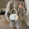 Borse da Donna in Pelle Verniciata Nuova Moda Versatili Borse a Spalla Designer di Marca da Donna Lusso Cerniera Borse da Pendolarismo