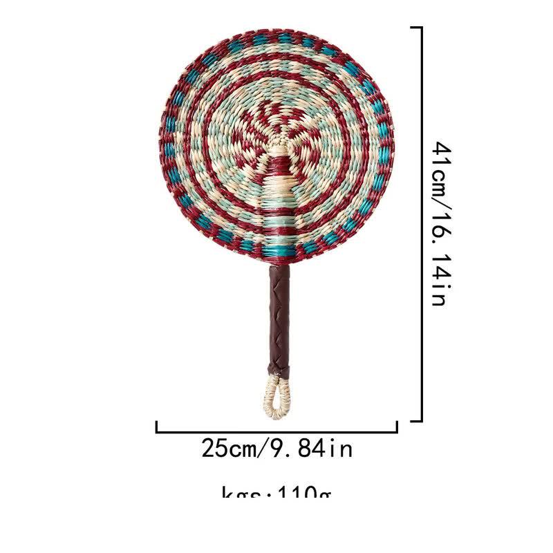 

Handmade Woven Sea Grass Wall Decor Fan