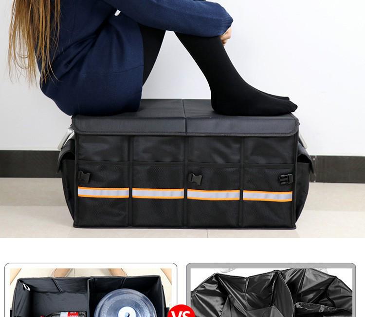 Large Capacity Foldable Car Trunk Storage Box - Oxford Cloth