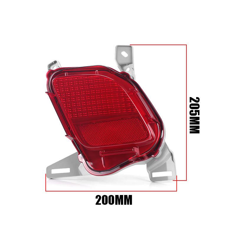 Left Right Rear Bumper Reflector Trim Cover Fog Light No Bulb For Toyota Highlander 2015 2016 2017 2018  Signal Tail Light